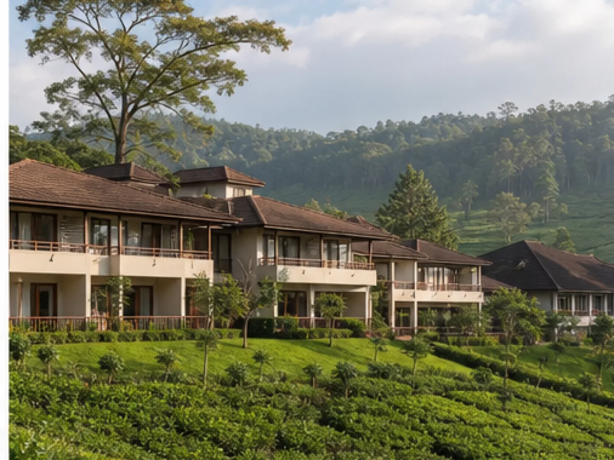 Tea Horizon Family Resort — Exterior (fictional demo image)